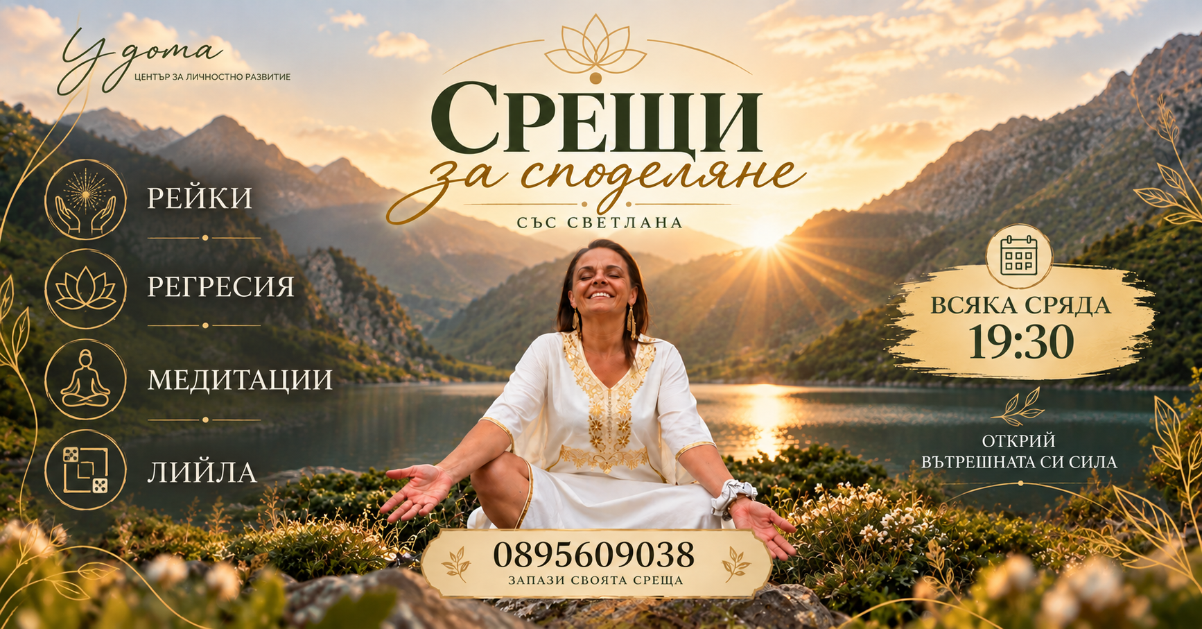 БЕСЕДИ ЗА СПОДЕЛЯНЕ СЪС СВЕТЛАНА ГЕОРГИЕВА